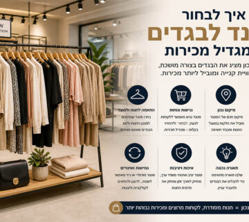 איך לבחור סטנד לבגדים